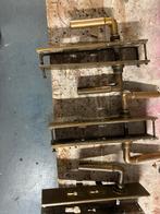 Oude slotplaten, Doe-het-zelf en Verbouw, Hang- en Sluitwerk, Ophalen of Verzenden, Gebruikt