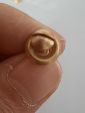 los te koop Messing lenskop boutjes m4x20 hobby sier antiek beschikbaar voor biedingen