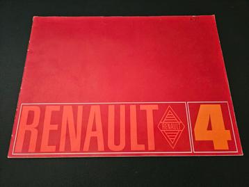 Brochure Renault 4 1967 beschikbaar voor biedingen