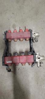 Vloerverwarming verdeler 4 groeps, Doe-het-zelf en Verbouw, Verwarming en Radiatoren, Minder dan 30 cm, Overige typen, Nieuw, Minder dan 60 cm