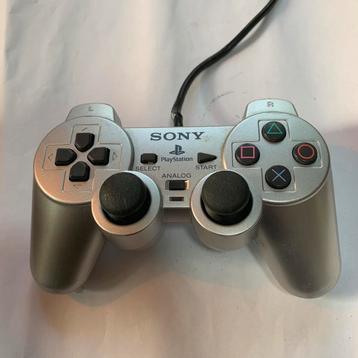 Sony Playstation 2 - Satin Silver DualShock Controller PS2