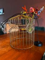 Goudkleurige hanglamp van Made, Huis en Inrichting, Lampen | Hanglampen, Ophalen, Zo goed als nieuw, Metaal, Minder dan 50 cm