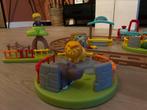Dierentuin + trein, Kinderen en Baby's, Speelgoed | Buiten | Los speelgoed, Ophalen of Verzenden, Zo goed als nieuw