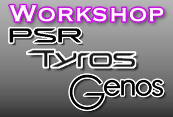 PSR, Tyos of Genos : Uw persoonlijke workshop beschikbaar voor biedingen