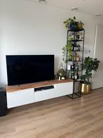 Besta TV-meubel wit hoogglans, Huis en Inrichting, Ophalen, Kunststof, Gebruikt, 150 tot 200 cm