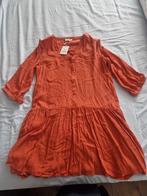 Mooie terracotta jurk maat l, Maat 42/44 (L), Oranje, Ophalen of Verzenden, Zo goed als nieuw
