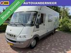 Fiat HYMER B614 in zeer goede staat, Caravans en Kamperen, Campers, Integraal, Bedrijf, Diesel, 6 tot 7 meter