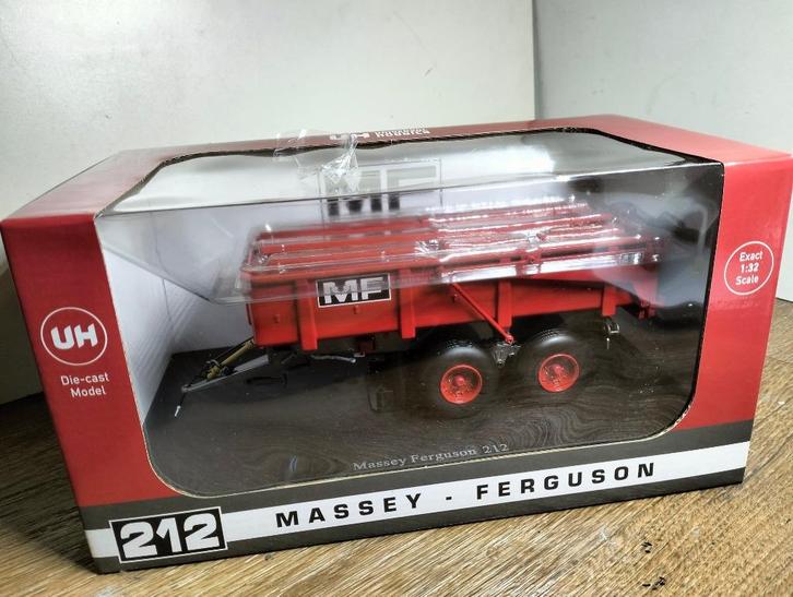 Te koop UH Massey Ferguson 212 kieper., Hobby en Vrije tijd, Modelauto's | 1:32, Nieuw, Tractor of Landbouw, Universal Hobbies