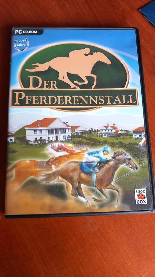 Computerspel mijn Paardenrenstal- Der Pferdenrennstall Duits, Spelcomputers en Games, Games | Pc, Nieuw, Simulatie, 1 speler, Vanaf 12 jaar