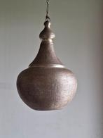 Metalen hanglamp met gaatjes (Marokkaans), Ophalen of Verzenden, Zo goed als nieuw, Metaal, Modern