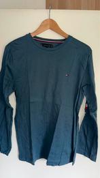 Tommy Hilfiger longsleeve – maat L – blauwgroen, Ophalen of Verzenden, Zo goed als nieuw