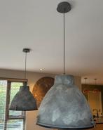 2 hanglampen., Huis en Inrichting, Ophalen of Verzenden, Gebruikt, Glas, Minder dan 50 cm