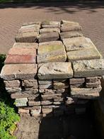 Stapeltje bakstenen (150 stuks), bak met waaltjes en 7 beton, Ophalen, Bakstenen