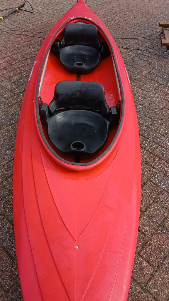 Keurige Kiwi 2 van perception, Watersport en Boten, Kano's, Gebruikt, Kajak, Twee personen, Ophalen