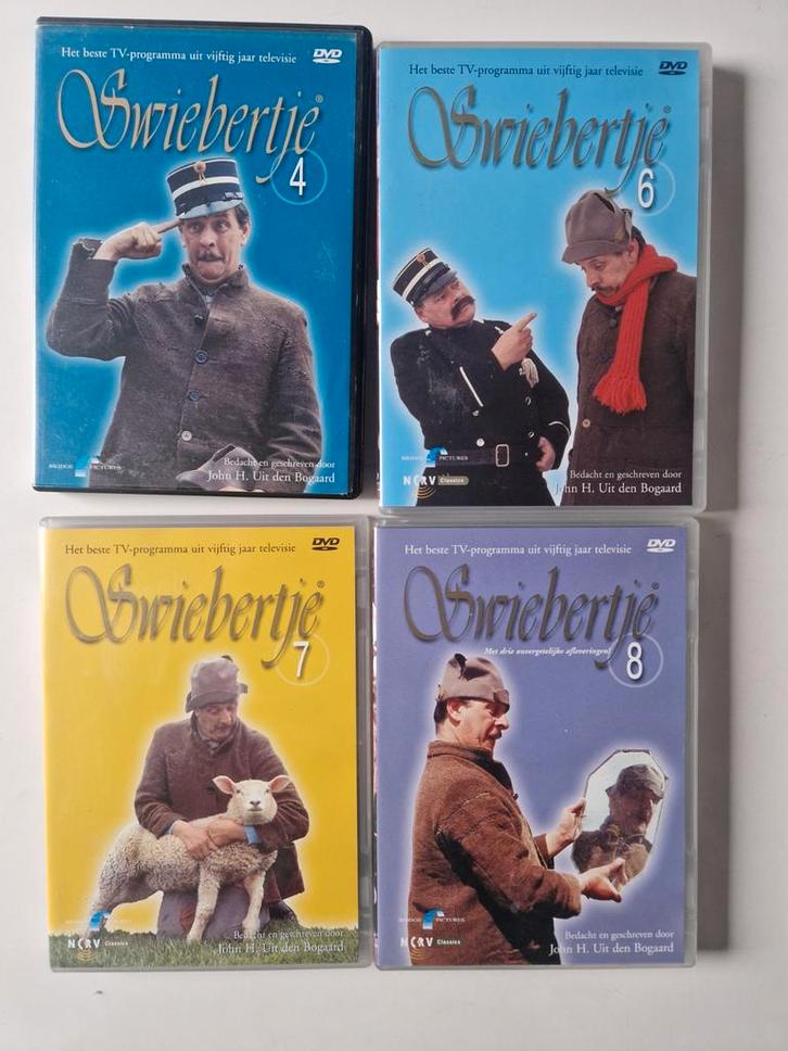Swiebertje DVD Boxset - Seizoen 4, 6, 7 & 8, Cd's en Dvd's, Dvd's | Tv en Series, Gebruikt, Komedie, Boxset, Alle leeftijden, Ophalen of Verzenden
