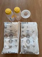 Medela bewaarzakjes borstvoeding en 2 bewaarflesjes, Ophalen of Verzenden, Zo goed als nieuw, Overige typen