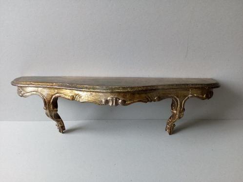 Muurrekje Italiaans/Florentijns(consooltje)Hout/stucwerk, Antiek en Kunst, Curiosa en Brocante, Ophalen of Verzenden