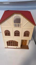 Sylvanian Families huis met 3 verdiepingen 2745, Kinderen en Baby's, Speelgoed | Poppenhuizen, Ophalen of Verzenden, Gebruikt