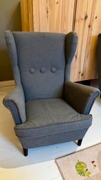 Kinderfauteuil - IKEA Strandmon - Grijs, Huis en Inrichting, Fauteuils, Ophalen, Gebruikt, Minder dan 75 cm, 50 tot 75 cm