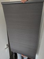 2x HOPPVALS Deels verduis. dubbel plisségordijn, 60x155 cm, Ophalen, Nieuw, Grijs, Minder dan 100 cm