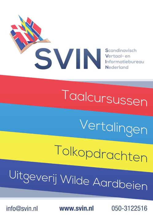 Cursus Deens, Noors, Zweeds, Fins (online en op locatie)!, Boeken, Studieboeken en Cursussen, Nieuw, Alpha, Ophalen of Verzenden