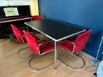 Gispen 515 tafel Linoleum Desk-top zwart, Ophalen, Huis en Inrichting