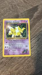 Pokémon card Sabrina’s Drowzee 95/132 1995, Losse kaart, Verzenden