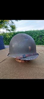 Us ww2 m1 helmet, Verzamelen, Ophalen of Verzenden, Landmacht, Amerika, Helm of Baret