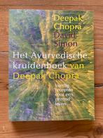 Het ayurvedische kruidenboek van Deepak Chopra, Ophalen of Verzenden, Zo goed als nieuw, Kruiden en Alternatief