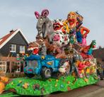 Polyester carnavalswagen, Hobby en Vrije tijd, Zo goed als nieuw, Carnavalswagen, Ophalen