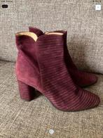 CERVONE Aubergine Enkellaarsjes Maat 40, Verzenden, Lage of Enkellaarzen, Zo goed als nieuw, Rood