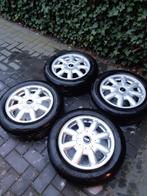 Velgenset Mini One / Cooper / R50 / R52 z.g.a.n. banden!, Auto-onderdelen, Banden en Velgen, 15 inch, Banden en Velgen, Personenwagen