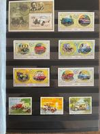 Postzegel verzameling auto’s treinen ruimtevaart boten album, Ophalen of Verzenden, Postfris, Auto's
