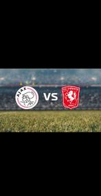 Ajax-twente 2 kaarten vak 413, rij 8 naast elkaar, Tickets en Kaartjes, Sport | Voetbal, Twee personen, April