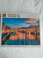 King Puzzel 1000 Stukjes - Ponte Vecchio Florence Nieuw, Ophalen of Verzenden, 500 t/m 1500 stukjes, Nieuw, Legpuzzel