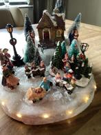 Kerst stadje met verlichting  handmade, Ophalen, Nieuw