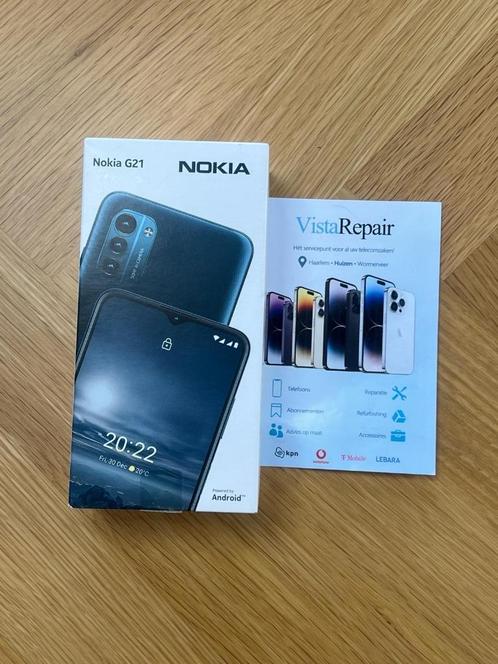 Nokia G21 Blauw 128GB (Inc. Oplader, Telecommunicatie, Mobiele telefoons | Nokia, Zo goed als nieuw, Zonder abonnement, Zonder simlock