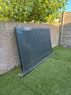 Tuin, garage houtendeuren., Doe-het-zelf en Verbouw, Kozijnen en Schuifpuien, Ophalen, Zo goed als nieuw, Hout, 225 cm of meer