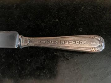 Verzilverd broodmes de Korenschoof beschikbaar voor biedingen