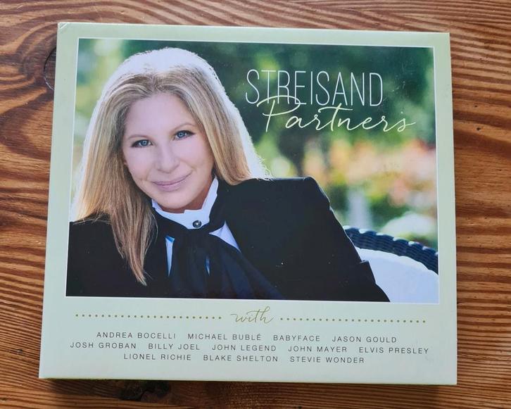 Barbra Streisand CD  - Partners dubbel cd, Cd's en Dvd's, Cd's | Pop, Zo goed als nieuw, Ophalen of Verzenden