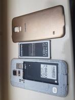 Samsung Galaxy s5 goud voor onderdelen, Telecommunicatie, Mobiele telefoons | Samsung, Ophalen, 16 GB