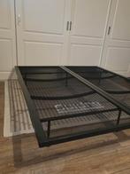 Auping Spiraalbodem 2x 90x200 + Onderstel, Huis en Inrichting, Gebruikt, 90 cm, Zwart, Tweepersoons