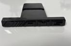 Mercedes benz AMG Logo hoogglans zwart  Embleem Auto Grille, Ophalen of Verzenden