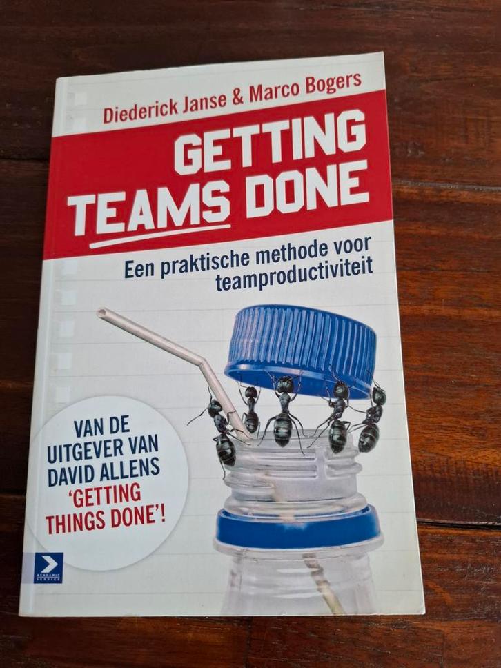 Getting Teams Done - Janse & Bogers, Boeken, Economie, Management en Marketing, Ophalen of Verzenden