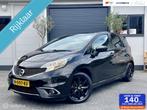 Nissan Note 1.2 Black Edition|RIJKLAAR|NAV|T.HAAK|CRUISE|PDC, Navigatiesysteem, Stof, Met garantie (alle), Zwart