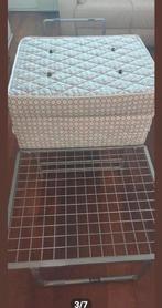 Stevige zwaren inklapbare eenpersoons bed, Ophalen of Verzenden, Zo goed als nieuw, Eenpersoons, 90 cm