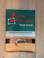 Lessen in Orde - Peter Teitler, Ophalen of Verzenden, Zo goed als nieuw, Niet van toepassing