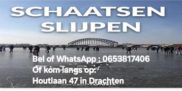 Schaatsen slijpen Drachten Ook Rondingen! beschikbaar voor biedingen