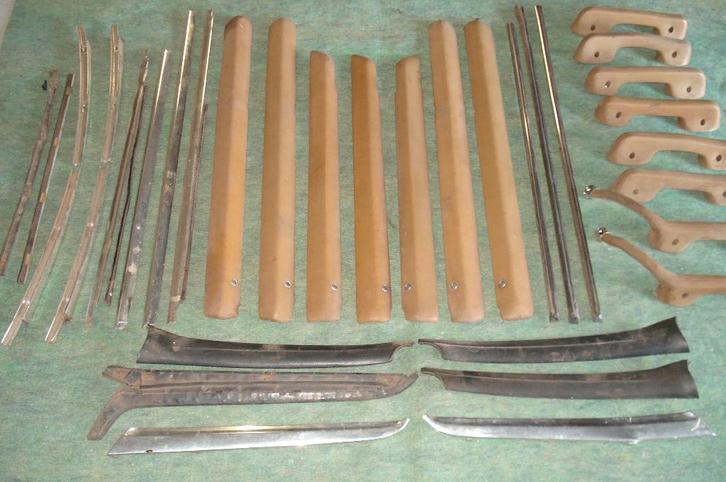 Oldtimer Mercedes deur lamp onderdelen MB D E DB 220 200 300, Auto-onderdelen, Interieur en Bekleding, Amerikaanse onderdelen