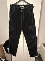 Bershka Cargo Broek, Kleding | Dames, Maat 38/40 (M), Zwart, Ophalen of Verzenden, Zo goed als nieuw